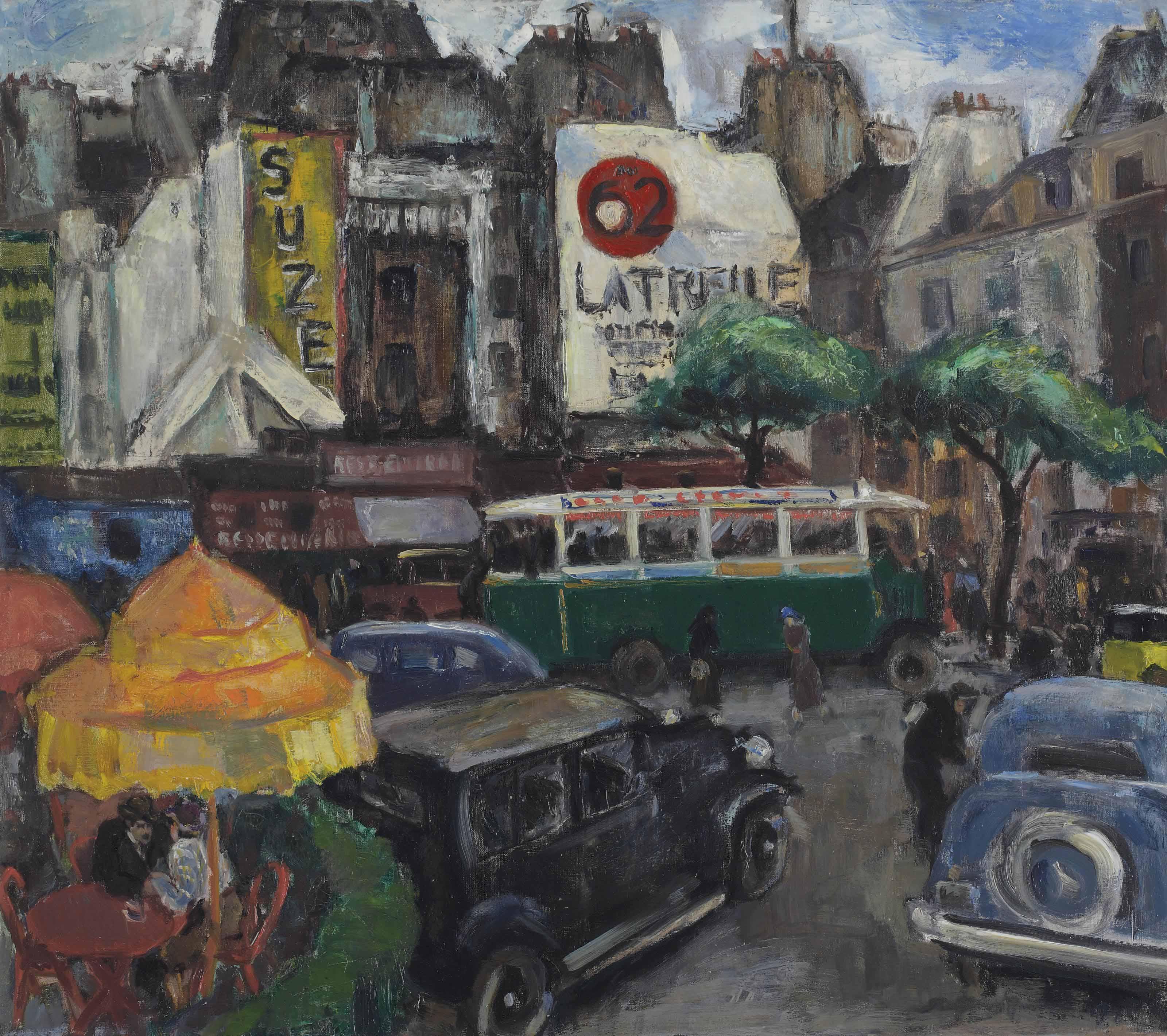 Jan Sluijters Jr. - Place Saint André des Arts, Paris