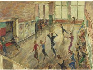 Jan Sluijters Jr. - Scapino repeteert - Scapino rehearsal