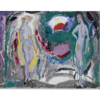 Jan Sluijters - Dutch Adam En Eva