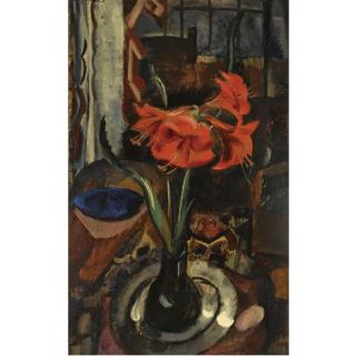 Jan Sluijters - Dutch Still Life Of Amaryllis