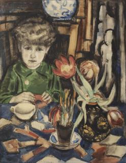 Jan Sluijters - Jantje at the table