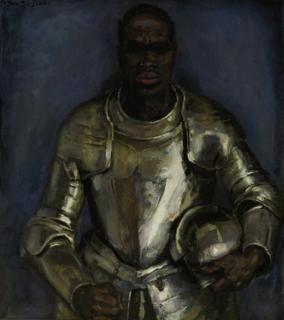 Jan Sluijters - Neger in harnas - Negro in armour