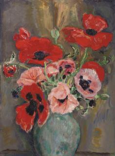 Jan Sluijters - Poppies in a vase