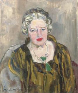 Jan Sluijters - Portrait of Greet, The Wife of The Artist