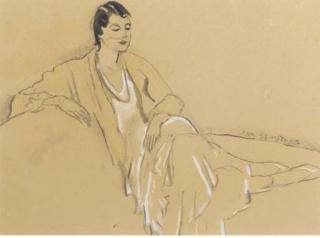 Jan Sluijters - Seated Woman