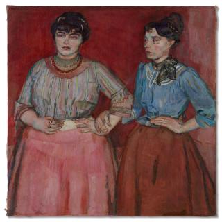 Jan Sluijters - Twee vrouwen uit de Jordaan (Two women from the Jordaan)