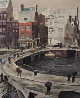 Jan Sluijters - View Of The Rokin, Amsterdam