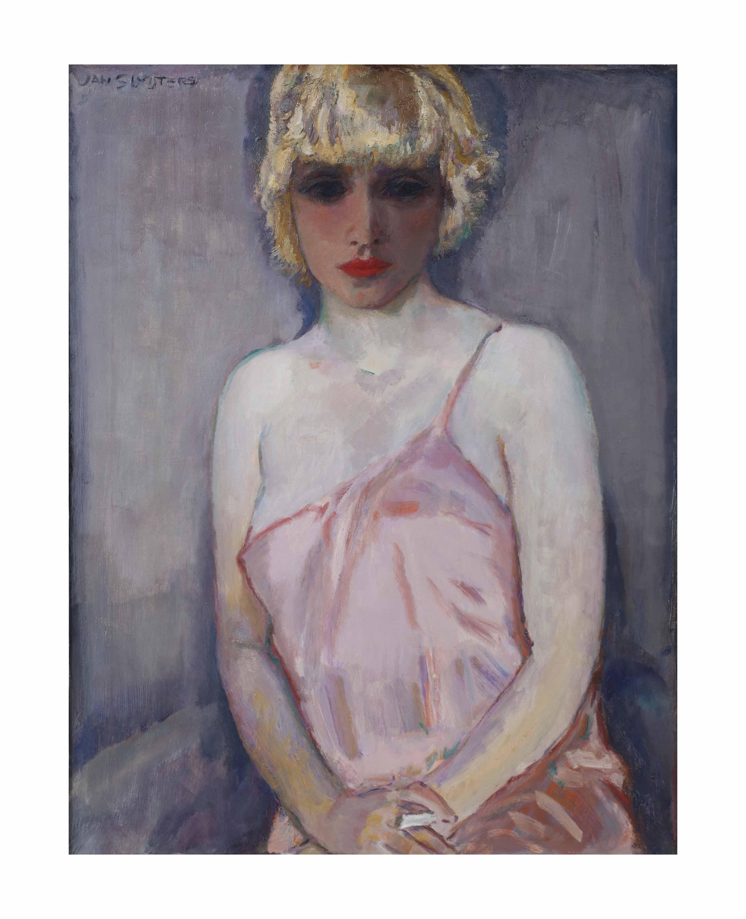 Jan Sluijters - Young woman with cigarette