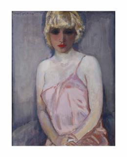 Jan Sluijters - Young woman with cigarette