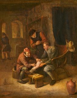 Jan Steen - Die Fußoperation