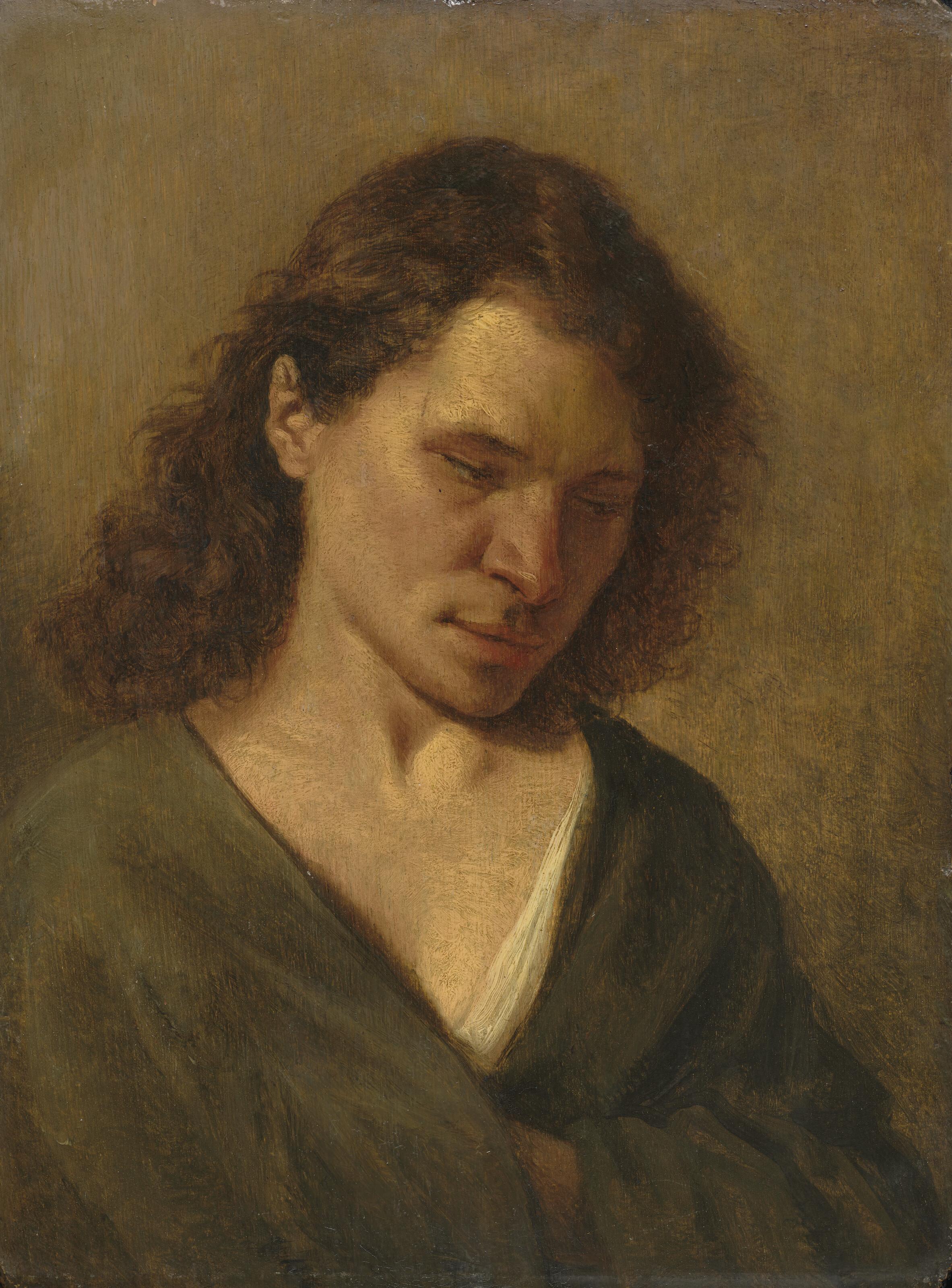 Jan Steen - Portrait d\'un homme, en buste