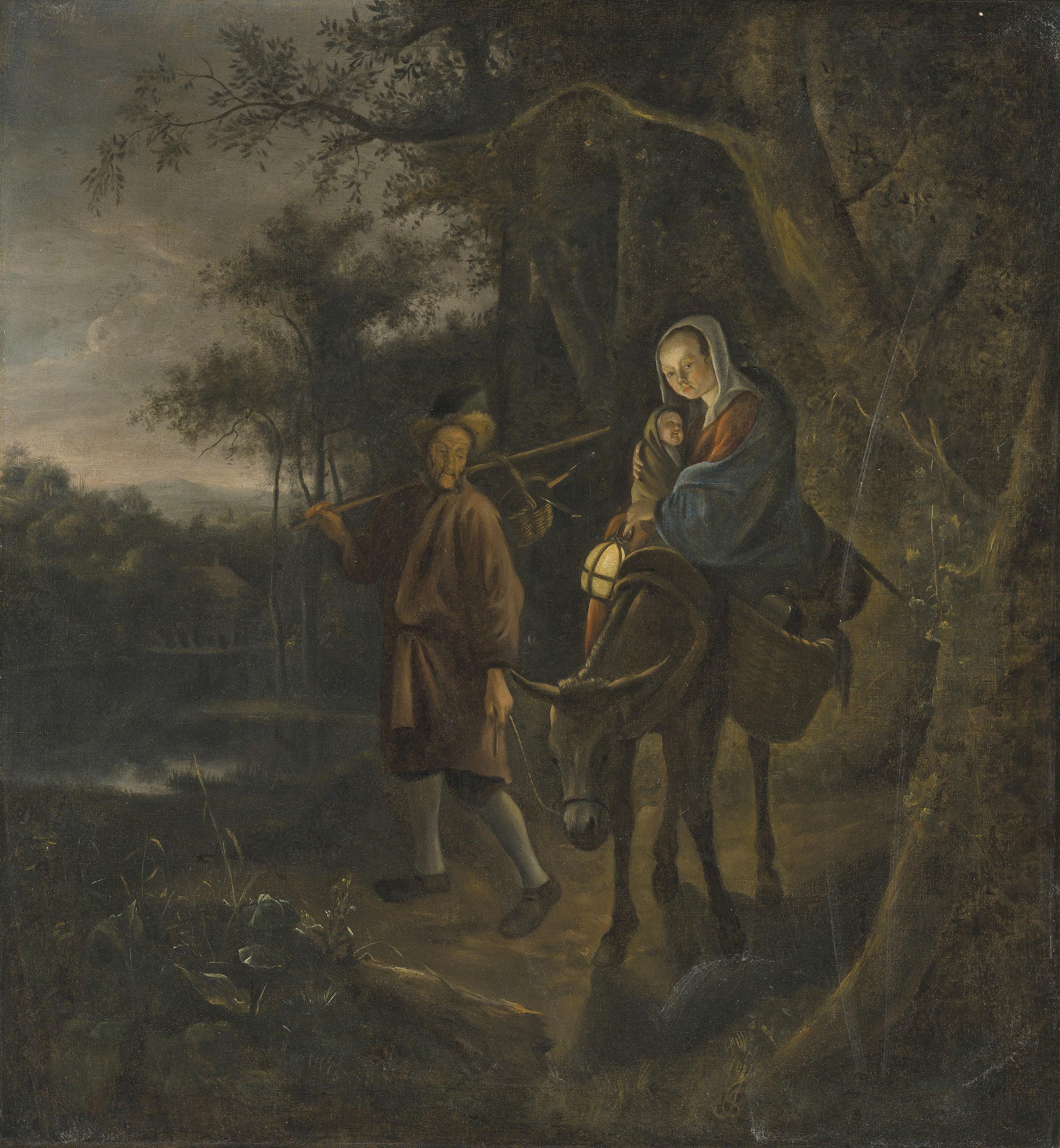 Jan Steen - The Flight into Egypt