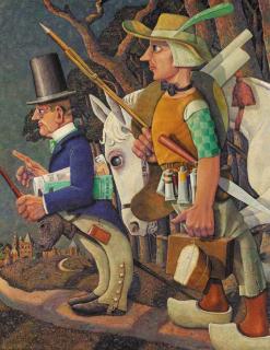 Jan Strube - Don Quichotte en Sancho Panza of De nieuwe fabrikant met z\'n hoofdvertegenwoordiger