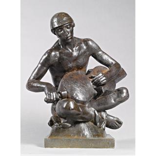 Jan Štursa - Czech man Playing Ninera (Hráč Na Niněru)