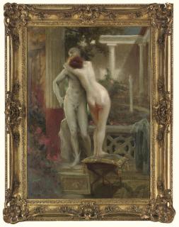 Jan Styka - Hermes and Aphrodite