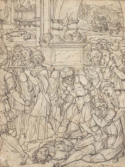 Jan Swart van Gronigen - The Arch at the Philistines (1 Samuel 4-6)