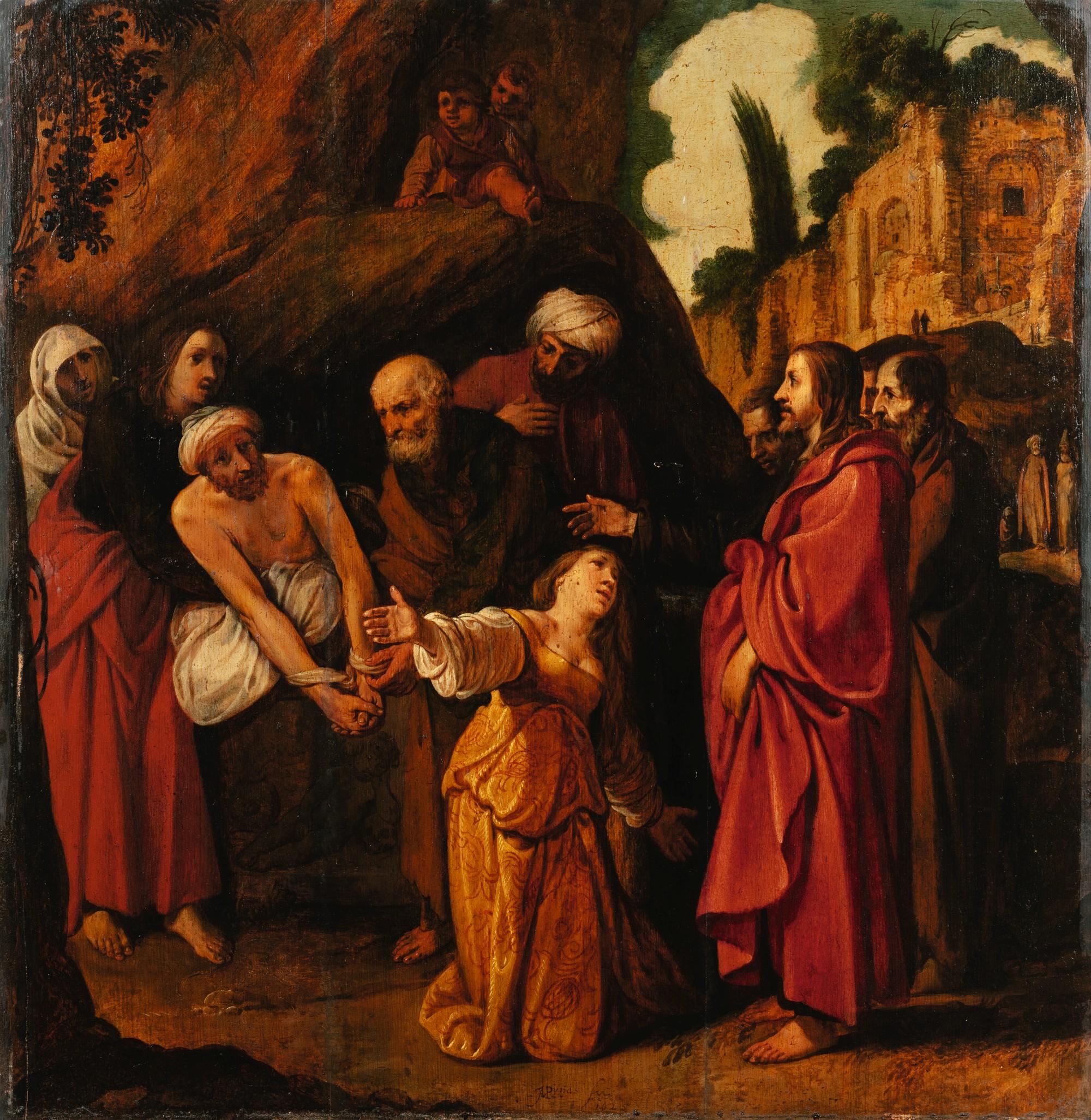 Jan Symonsz. Pynas - The Raising of Lazarus