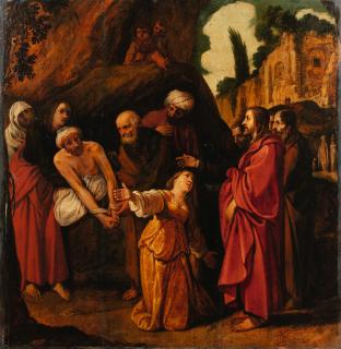 Jan Symonsz. Pynas - The Raising of Lazarus