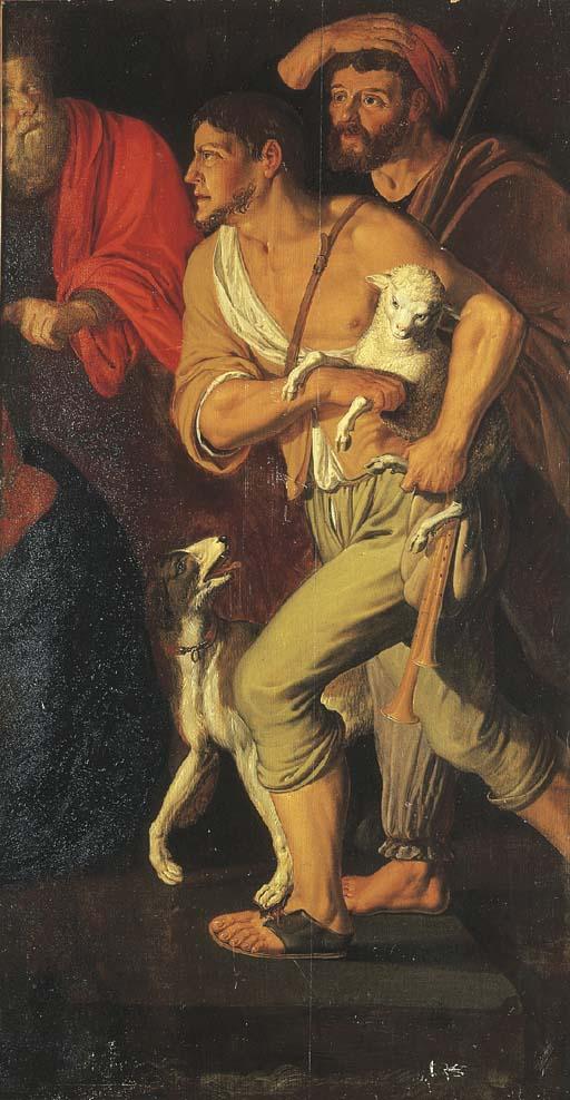 Jan Tengnagel - Adorazione dei pastori (frammento)