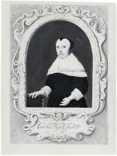 Jan Thopas - Portrait Of Cornelia Hessels