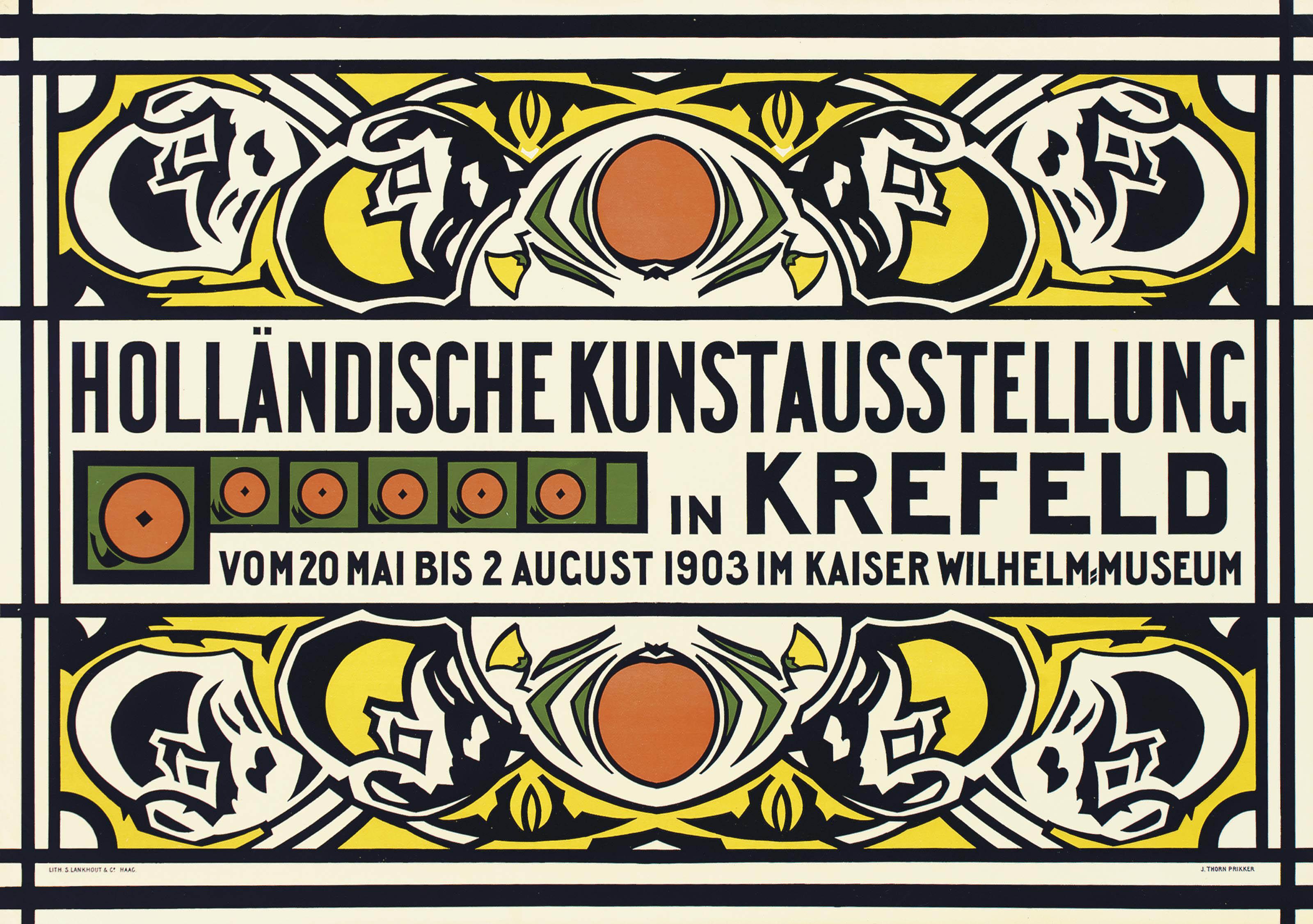 Jan Thorn Prikker - Holländische Kunstausstellung In Krefeld