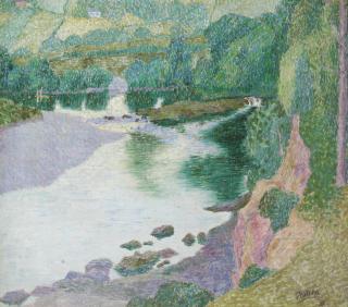 Jan Toorop - A summer landscape, England