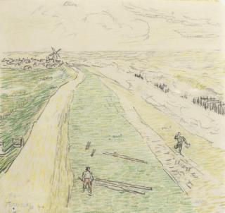 Jan Toorop - A view of Domburg