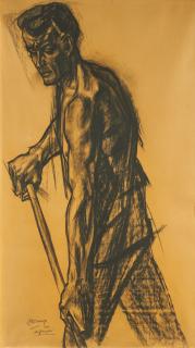 Jan Toorop - Der Eisengießer.