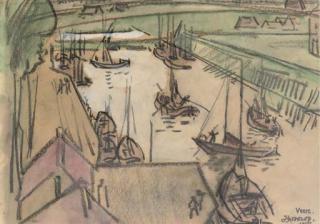 Jan Toorop - Haven van Veere
