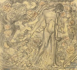 Jan Toorop - Kundry And Parsifal