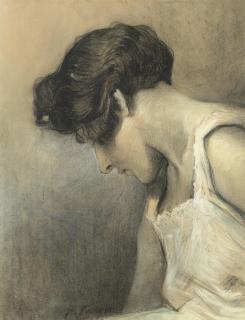 Jan Toorop - Portrait Of A Girl