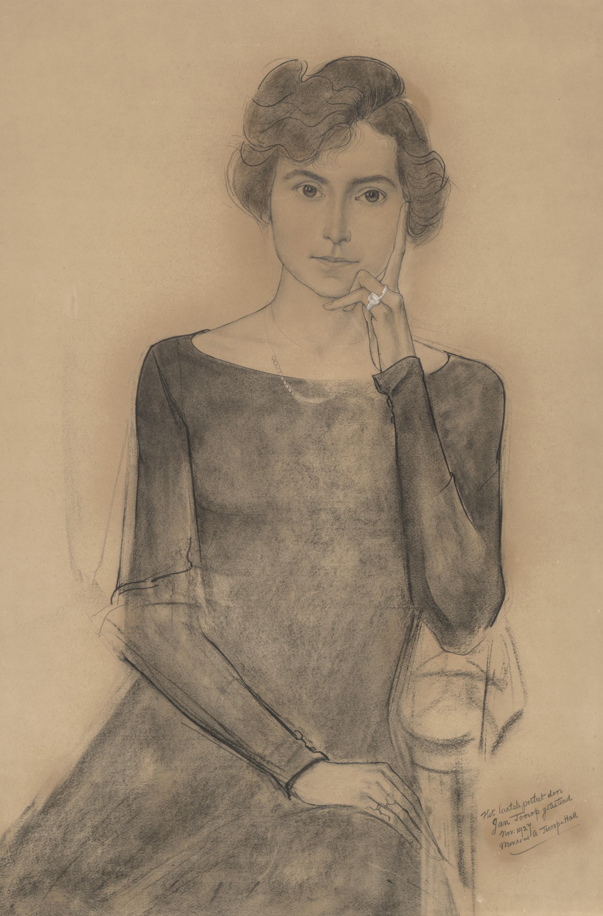 Jan Toorop - Portrait of Elisabeth Le Brun