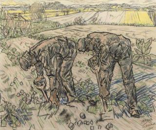 Jan Toorop - The Labourers
