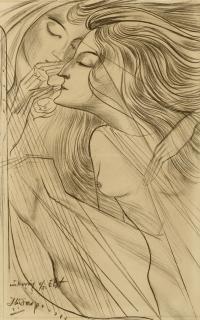 Jan Toorop - Twee muzen