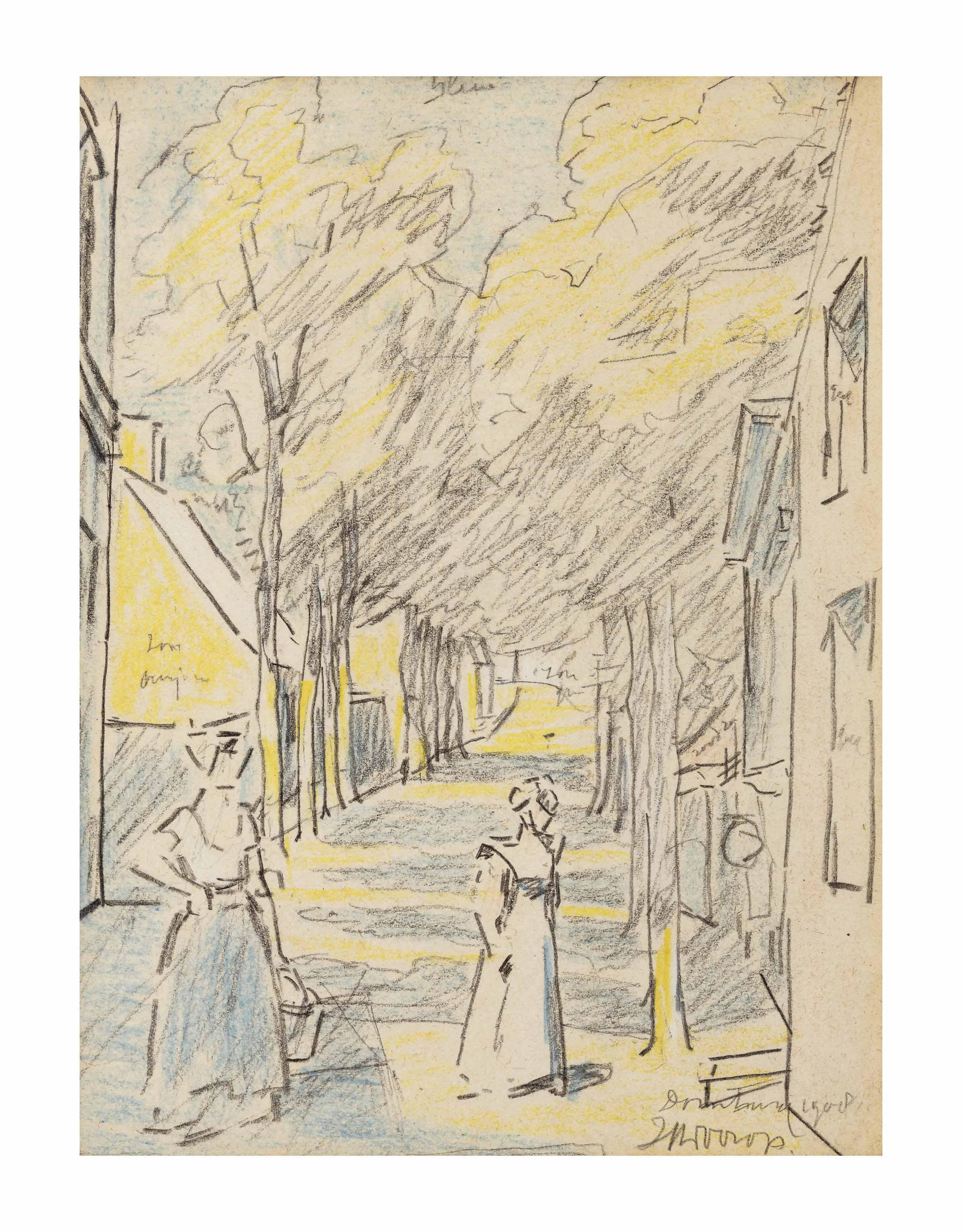 Jan Toorop - Village Street in Domburg