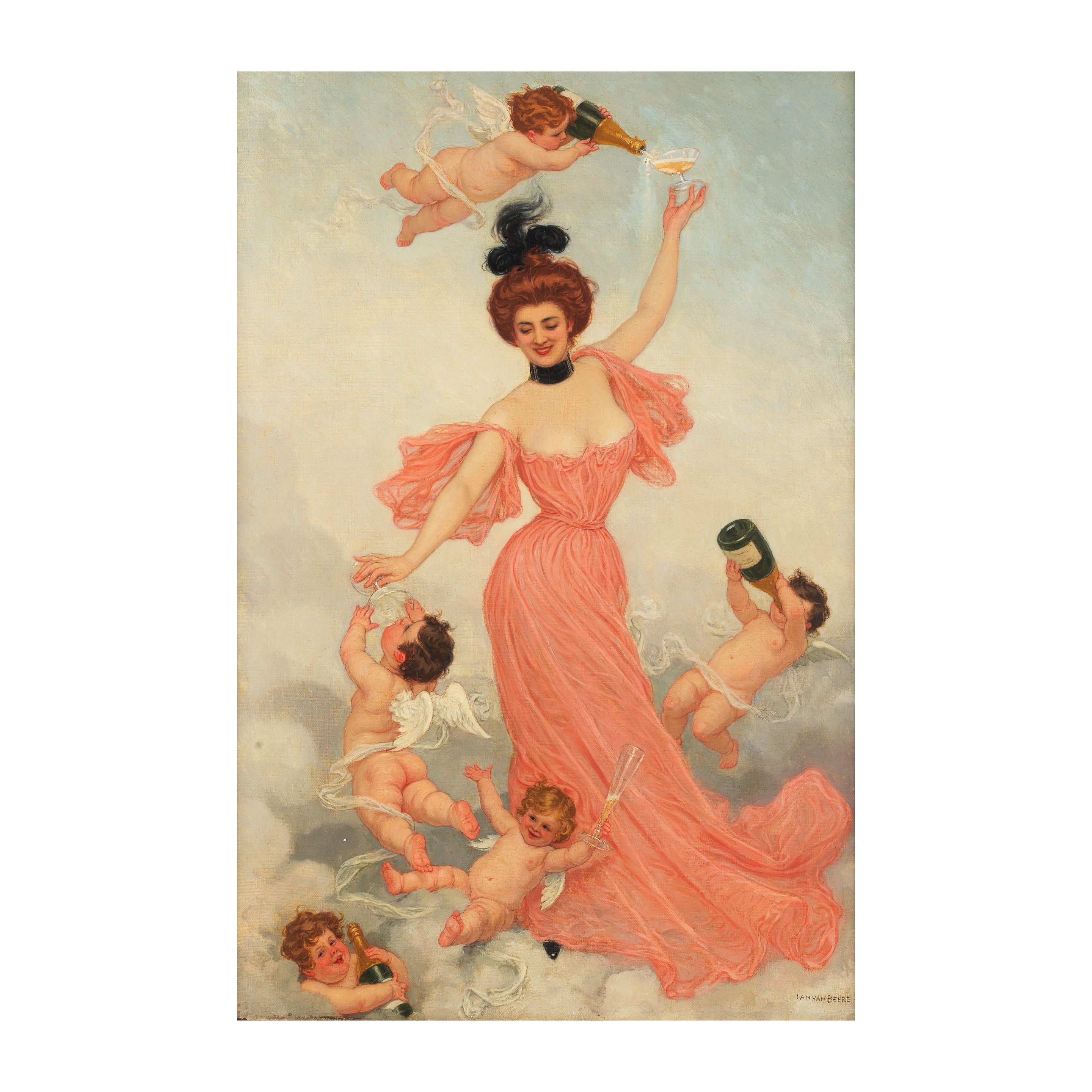 Jan van Beers - Champagne céleste