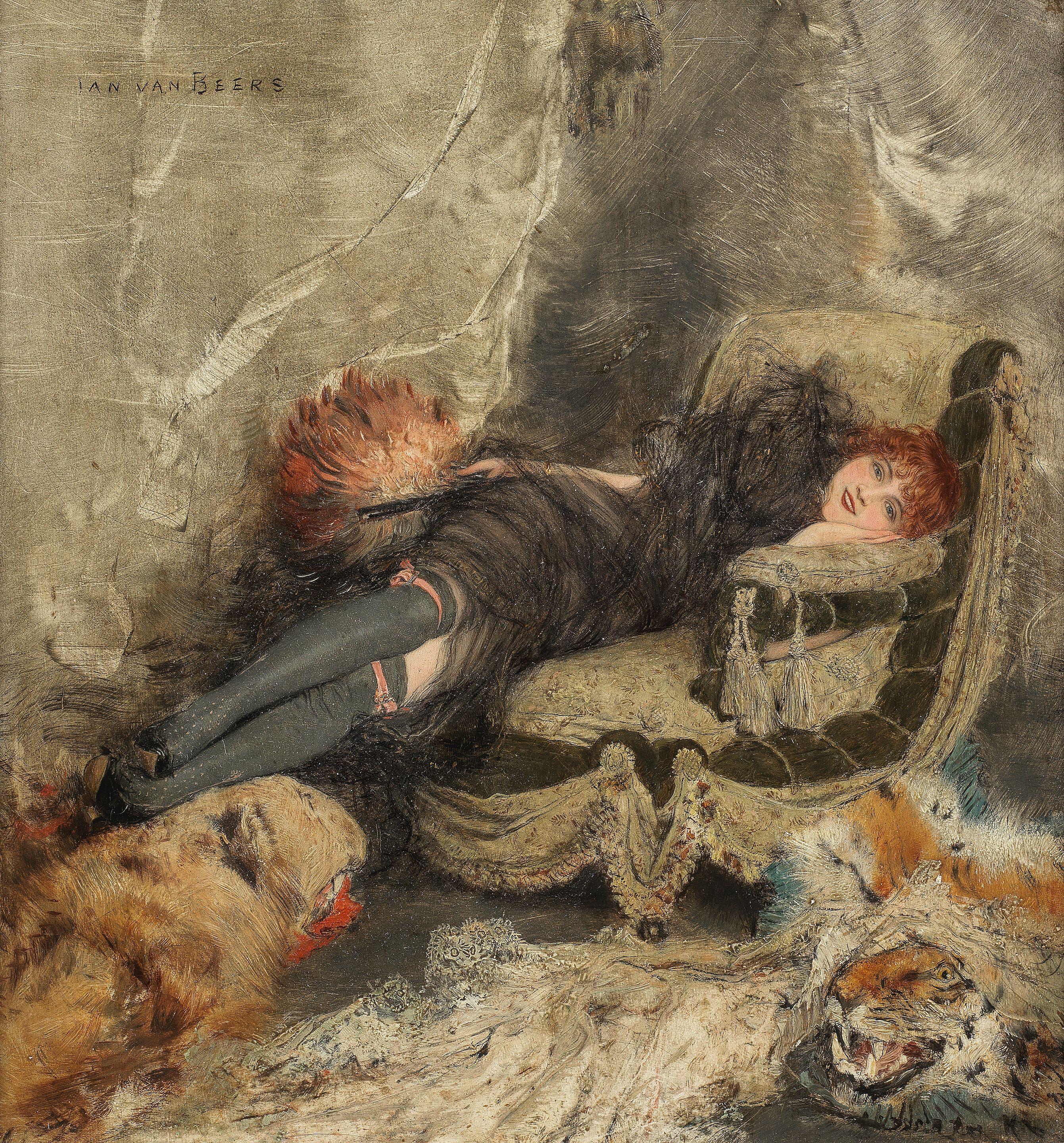 Jan van Beers - La Coquette