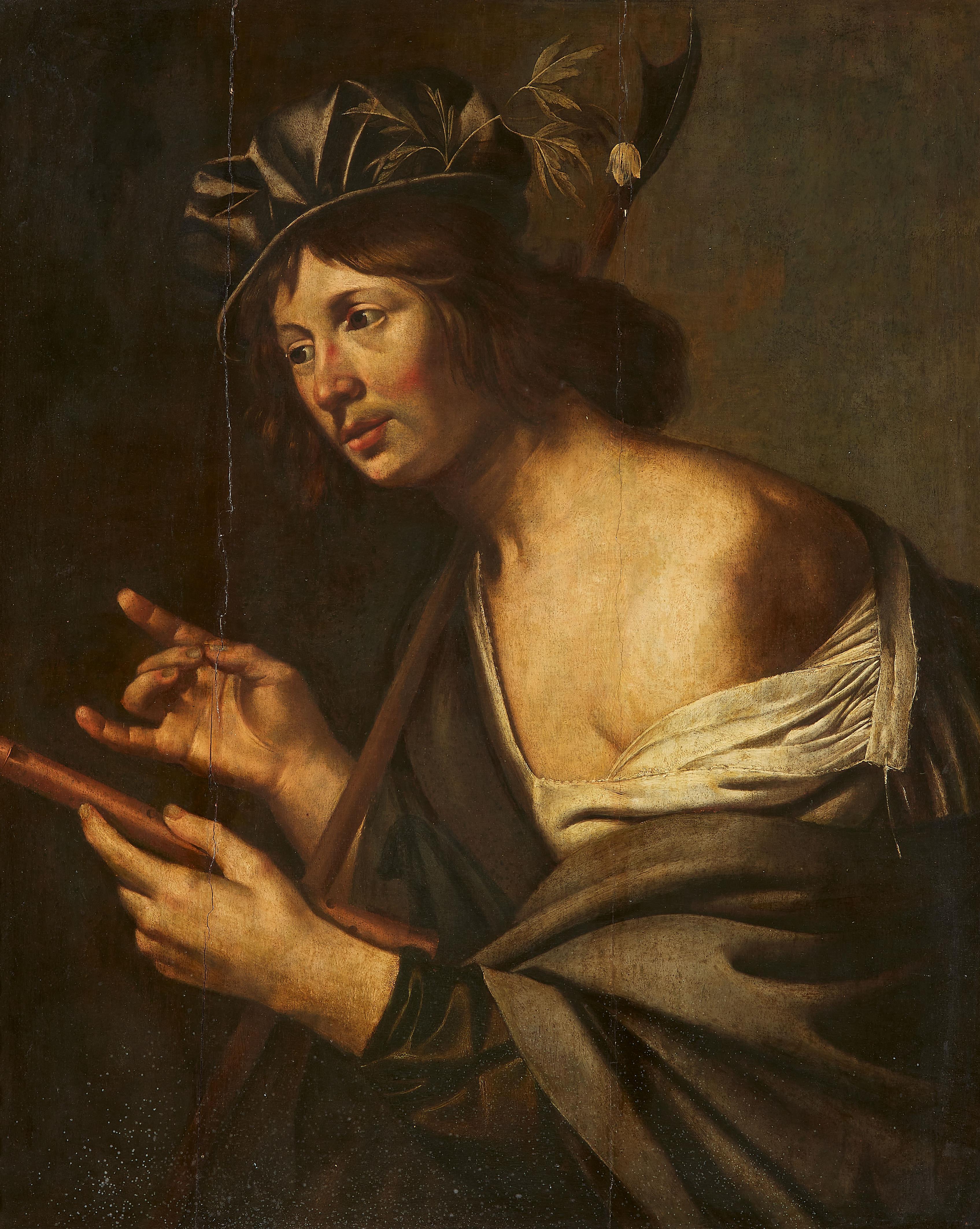 Jan van Bijlert, Werkstatt - Junger Hirte mit Flöte