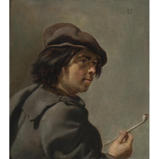 Jan Van Bijlert - A Smoker