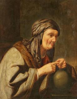 Jan Van Bijlert - Die Wahrsagerin.