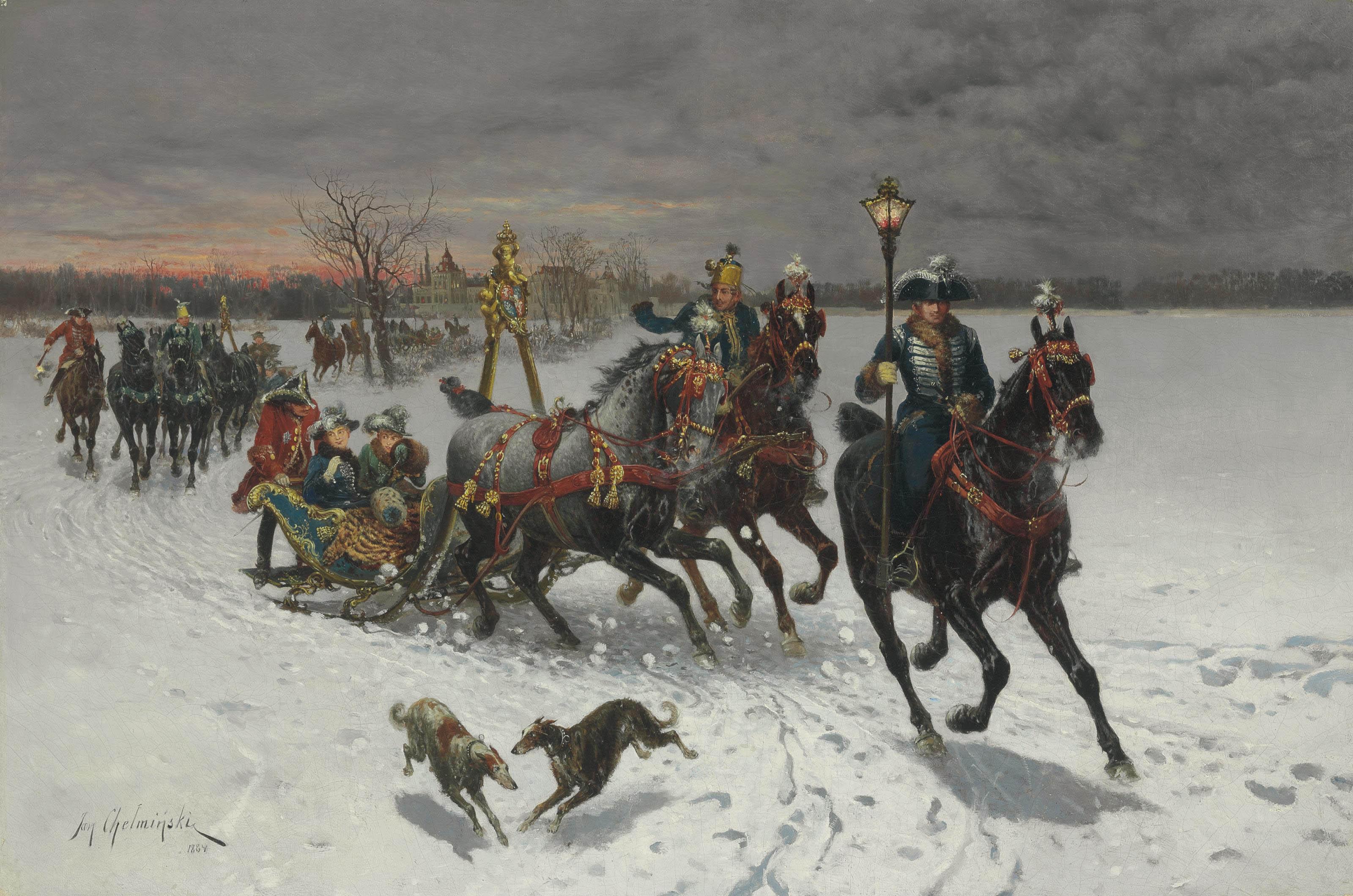 Jan Van Chelminski - Leaving the Castle