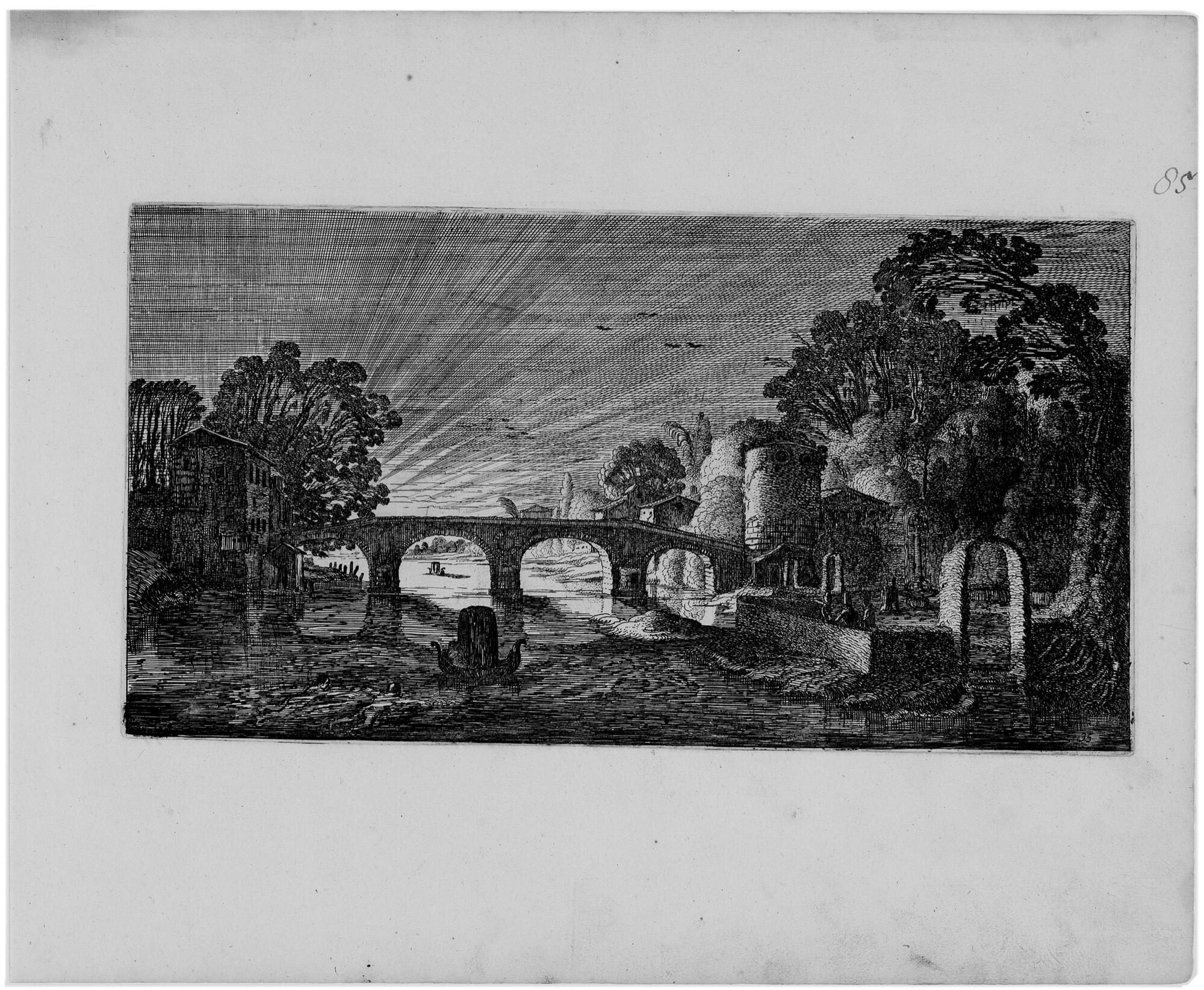 Jan van de Velde II. - 6 Bll. der Folge: Playsante Lantschappen (…).