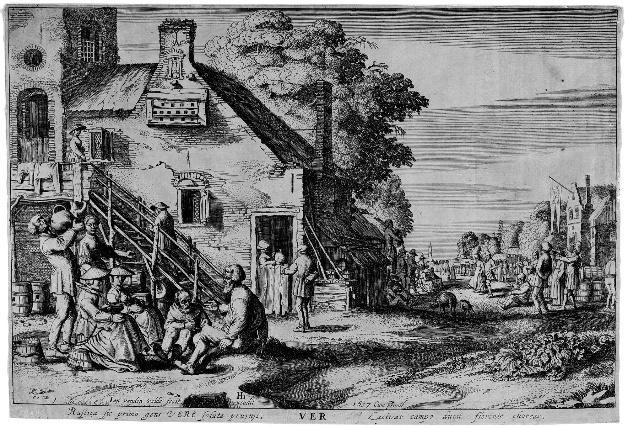 Jan van de Velde II. - Ver (Der Frühling).