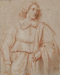 Jan Van Den Bergh - A three-quarter-length study of a young man
