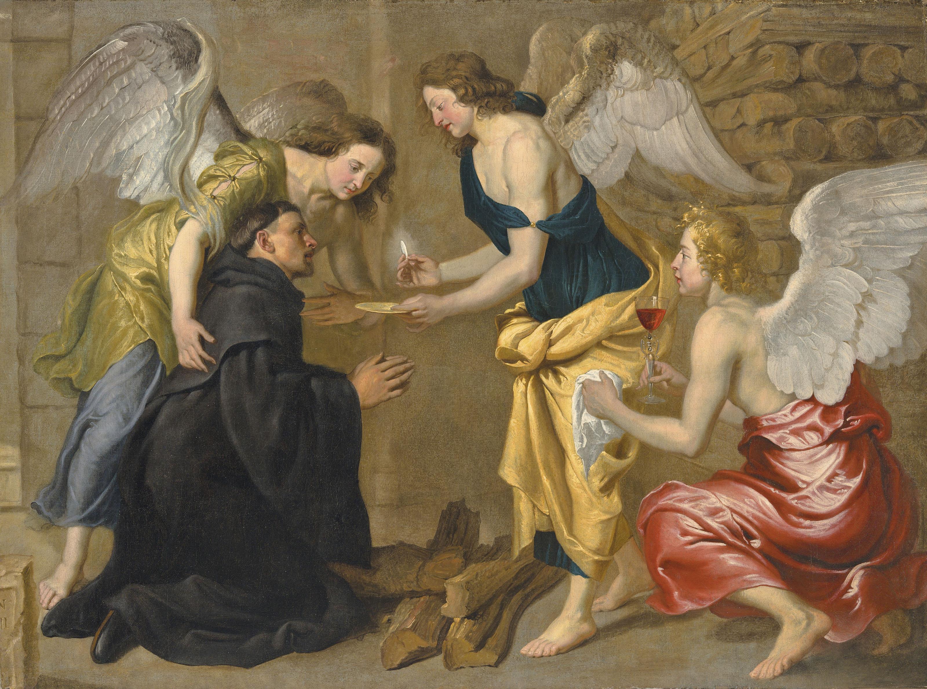 Jan Van Den Hoecke - The Holy Communion of the Blessed Frederick of Regensberg