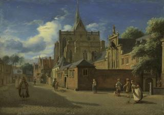Jan Van Der Heyden - The Dom and Domhof, Cologne