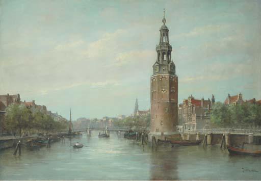 Jan van der Linde - Montelbaanstoren, Amsterdam