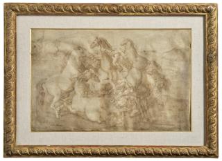 Jan van der Straet - Cavalli in combattimento