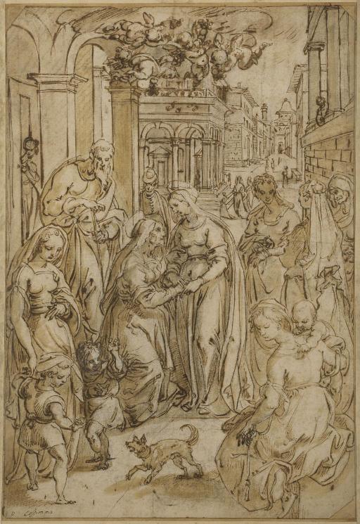 Jan Van Der Straet - La Visitation