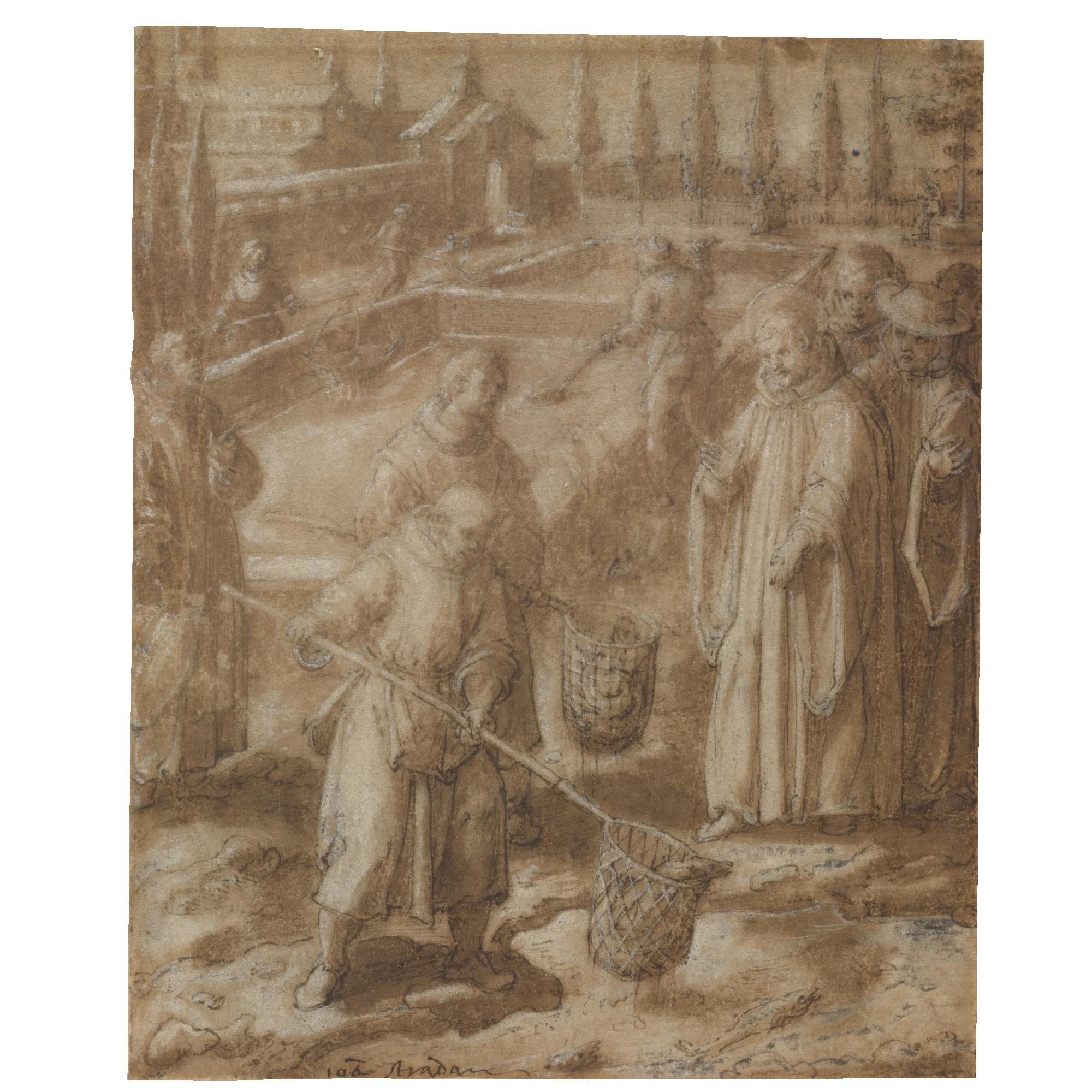 Jan van der Straet - The Miracles Of San Giovanni Gualberto Of Florence